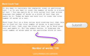 word count tool