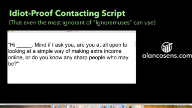 Idiot-Proof Contacting Scripts, Alan Cosens