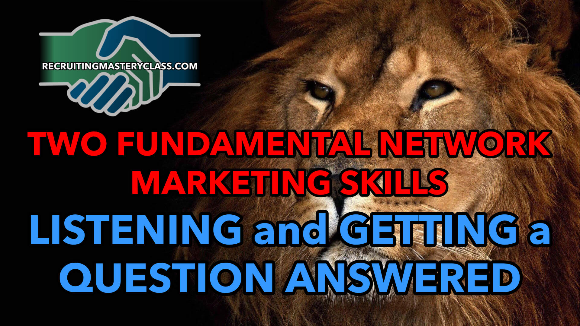 Fundamental Network Marketing Skills: Getting A Question Answered