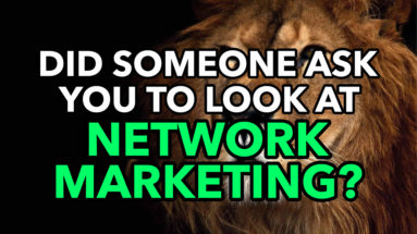 Is Network Marketing Bad? | AlanCosens.com