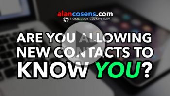 Are You Allowing Contacts To Know YOU? - Network Marketing Mastery
