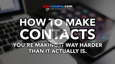 How To Make Contacts: You're Making it Way Harder Than it Actually Is.