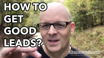 How to Get Good Leads? Alan Cosens' Network Marketing Mastery